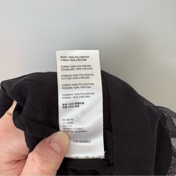 Free People Theo Puff Dress Babydoll Velvet Tulle - Picture 7 of 7